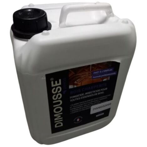 DIMOUSSE Traitement bois charpente insecte xylophage - bidon 5 litres DIMOS - 444200