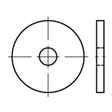DIN 1052 Scheiben f. Holzverbinder St., gal Zn, 25 x 92 x 8 ÜH gal Zn S 25 Stk