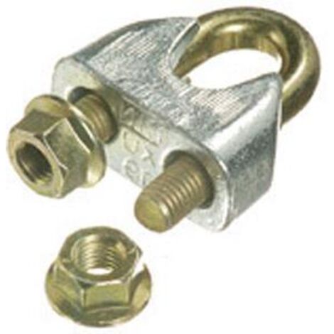 DIN 1142 (ehem.) galZn Drahtseilk. 6mm/M6 1/ 4"