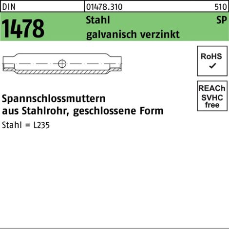 DIN 1478 ÜZ geschlossen