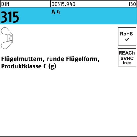 DIN 315 runde Form