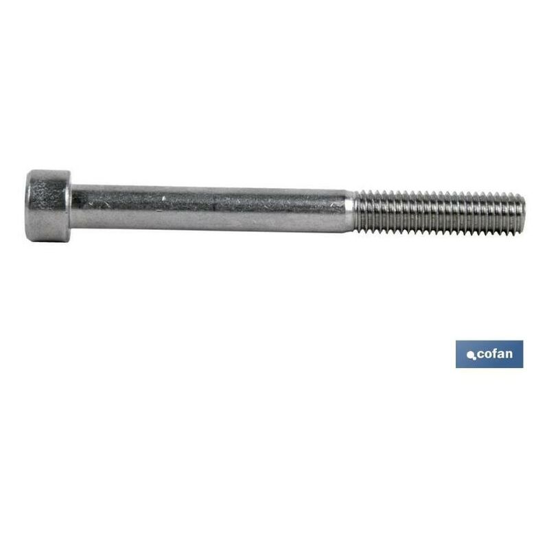 COFAN din-912 m-4x16 inox a2 caja 200 unid. , Tornillo allen DIN 912 cabeza cilindrica con hexágono interior , INOX A-2. Medidas desde M-4 hasta M-24