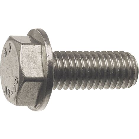 DIN 6921 Sechskant-Flanschschraube M8x20 Stahl 8.8 galvanisch verzinkt 200 Stk
