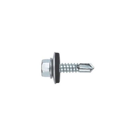 DIN-7504-K + ARVUL- TORNILLO CON ARANDELA P14 RAL-7022 (100U) - INDEX