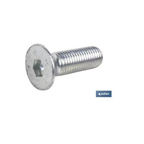 DIN-7991 10.9 ZN. M8X20 - COFAN