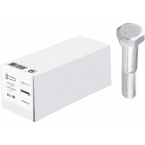 DIN 931 Sechskantschraube mit Schaft M16 x 120, 8.8 verzinkt