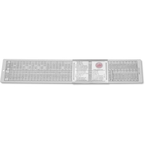 DIN Gewindeschieber 250x50x0,5mm