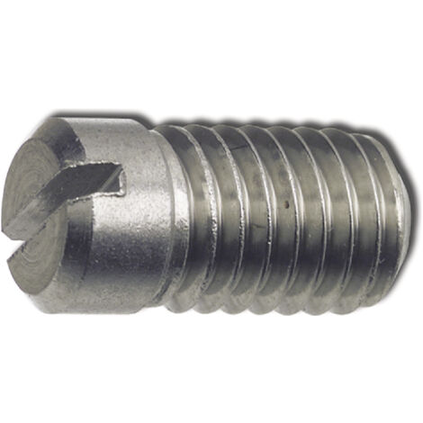 DIN427 14H M 6x 25 verzinkt Schaftschraube mit Schlitz und Kegelkuppe