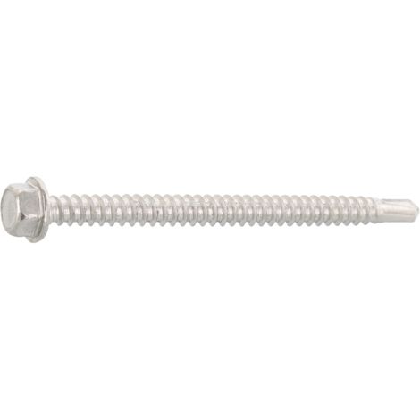 DIN7504K 6.3x 38 Edelstahl A2 Sechskant-Bohrschraube ISO15480