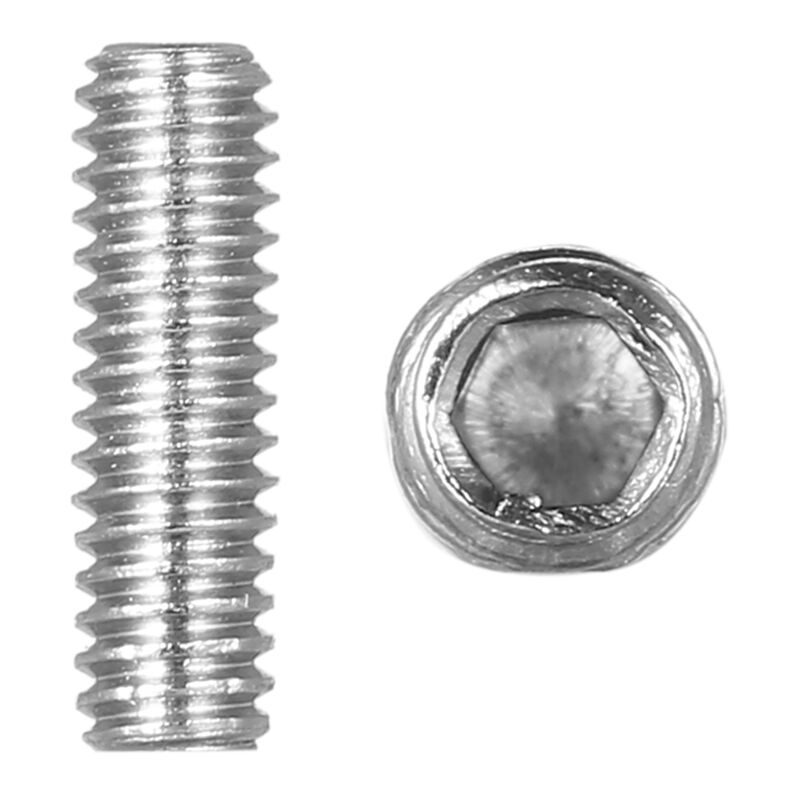 

DIN916 304 Acero inoxidable Perno prisionero Tornillo Punto de copa Juego de casquillo hexagonal M2.5 * 8, M2.5x8