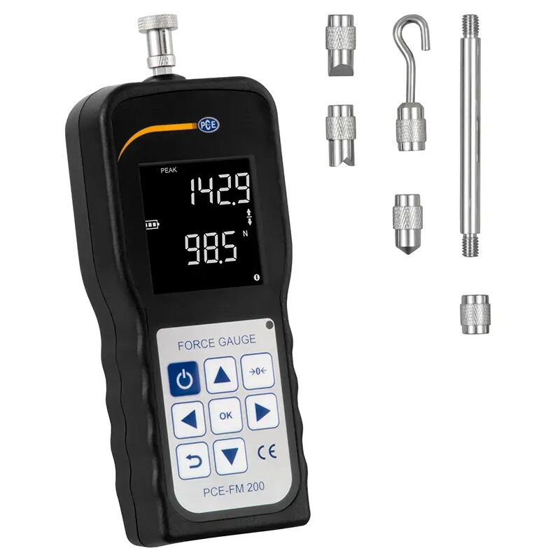 

Pce Instruments - Dinamómetro para mediciones de tracción y compresión hasta 200N