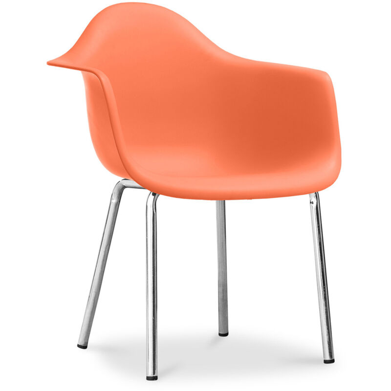 Dining chair Daxi Scandi Style Premium Design Orange