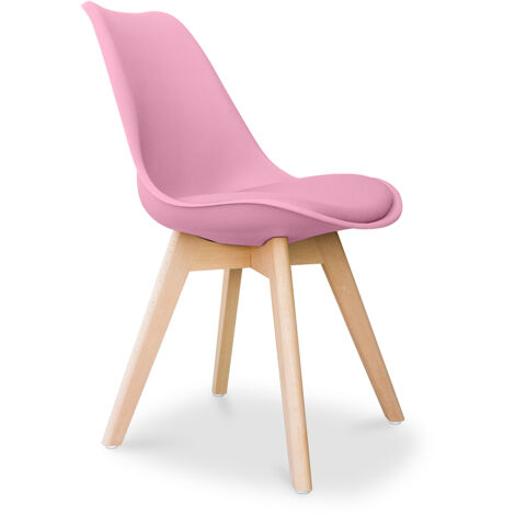 pastel coloured dining chairs