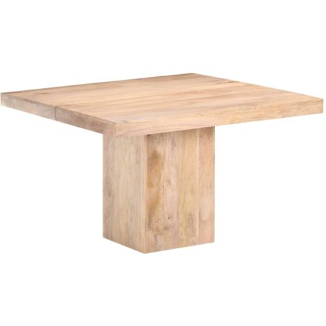 Dining Table 120x120x77 cm Solid Mango Wood vidaXL