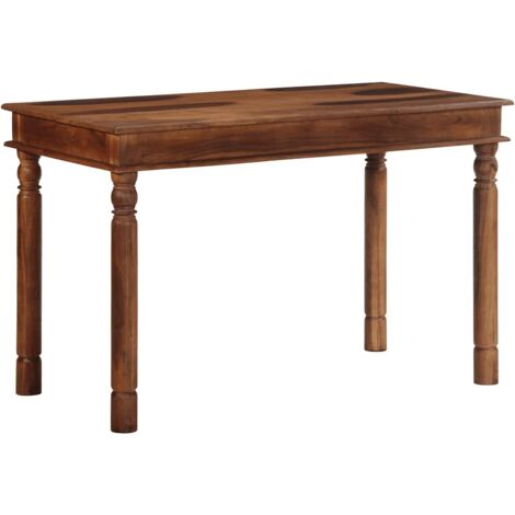 Dining Table 120x60x77 cm Solid Wood Acacia vidaXL