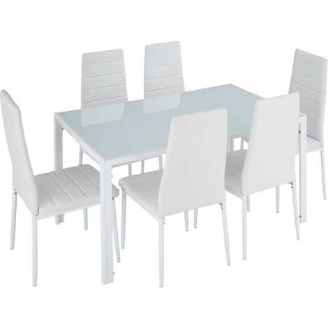 Dining table and chair SET Brandenburg 6+1 - dining room table and chairs, dining table and 6 chairs, kitchen table and chairs