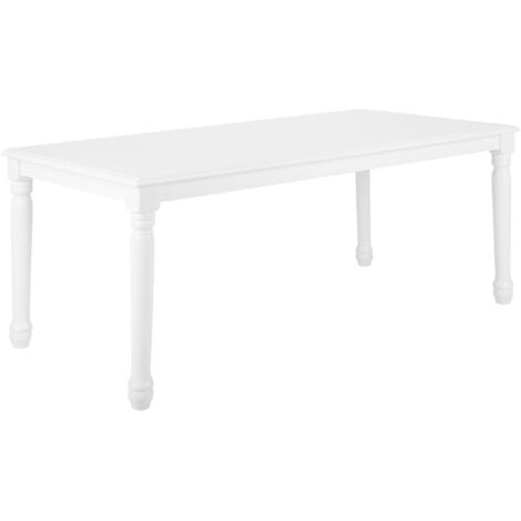 Dining Table CARY White 180 cm 90 cm