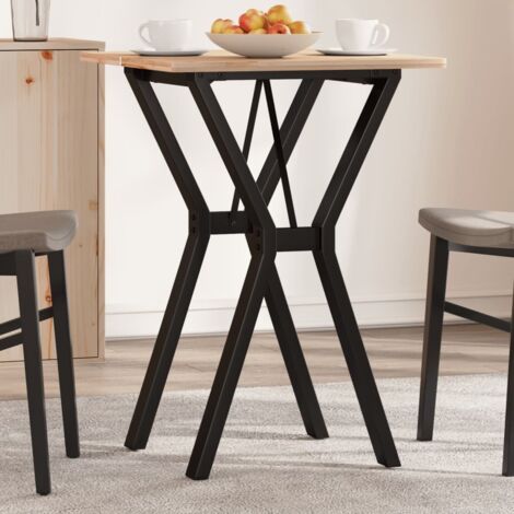 Dining Table Legs Y-Frame 40x40x73 cm Steel vidaXL