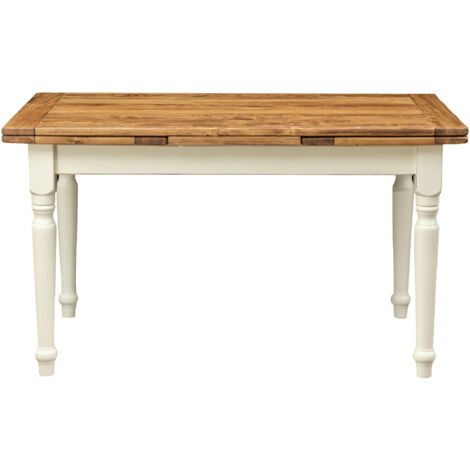 Dining Table Outdoor Table Garden Table 141x81 cm Extendable Table Solid Wood Table Rectangular Table Kitchen Table