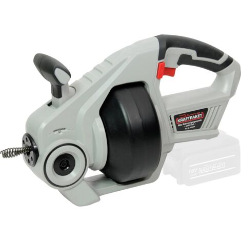 Dino KRAFTPAKET 18V-7m-15mm-450W-solo 130239 Appareil de nettoyage des tuyaux Y265853