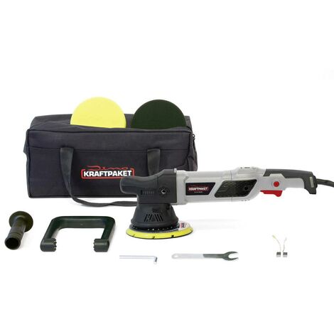Dino KRAFTPAKET Exzenter 15mm 950 W 640229 Polisseuse excentrique 230 V 950 W 1500 - 4800 tr/min 150 mm D617031