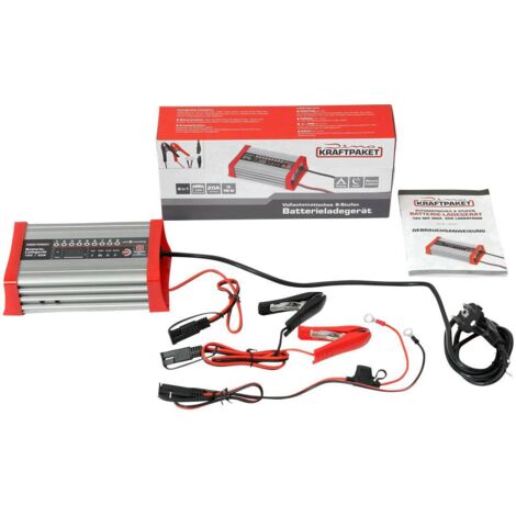 Dino KRAFTPAKET KFZ Batterieladegerät 20A-12V mit Camping-, Nacht-und Memory-Speicher 136320 Chargeur automatique 12 V 20 A R628631