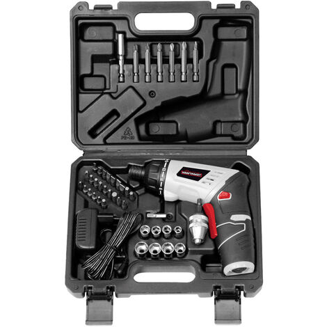 Dino KRAFTPAKET Mini-Akkuschrauber-Set Multiplex 3.6V 5Nm 41-teilig Komplett-Set