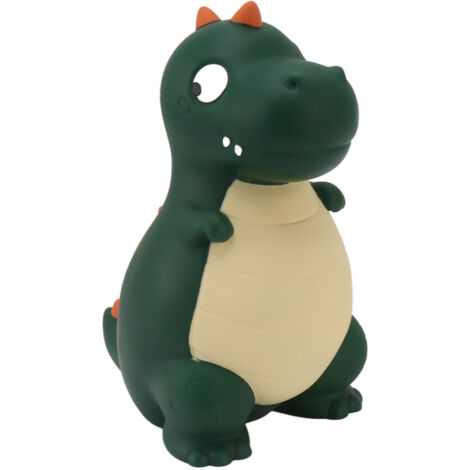 Dinosaur Piggy Bank Cute Cartoon Money Save Box Fall Resistance Money Coin Bank Desktop Decoration Boys Girls Gift Large Green