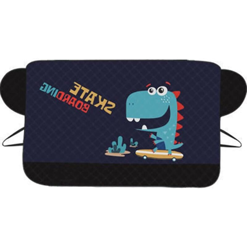 Dinosaure, couverture de pare - brise avant de voiture, pare - soleil isolé, scooter d'ombrage