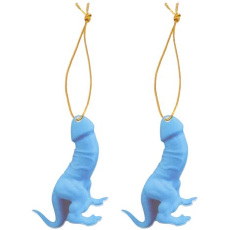 Dinosaurier-Anhänger aus Acryl mit Handschlaufe zur Dekoration von Zuhause oder Auto – Idee für eine prähistorische Mottoparty