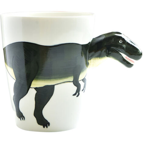 Dinosaurier-Keramikbecher 400 ml – Niedlicher Bürobecher fürs Frühstück