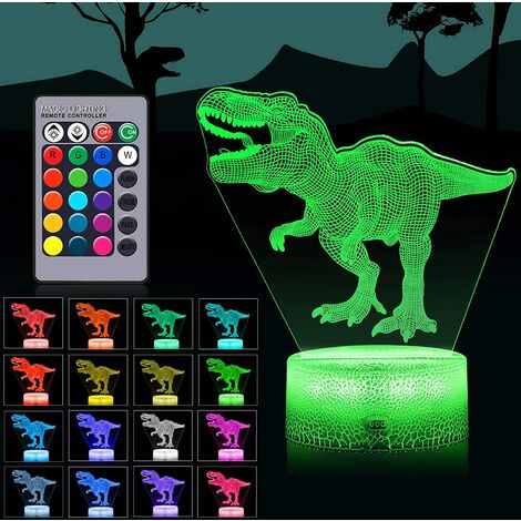 Dinosaurier Spielzeug,Nachtlicht Kinder Nachttischlampe,Dino Spielzeug ab 4 5 6 