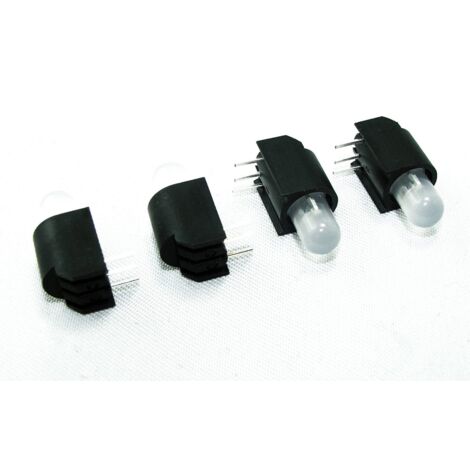 DIODI LED 5mm ROSSO-VERDE W/K OPACO 10 PEZZI
