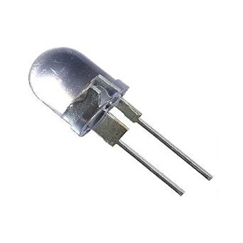 

Edm Grupo - Diodo led 10 mm alto brillo (Pack de 5 unid.) Rojo - Rojo