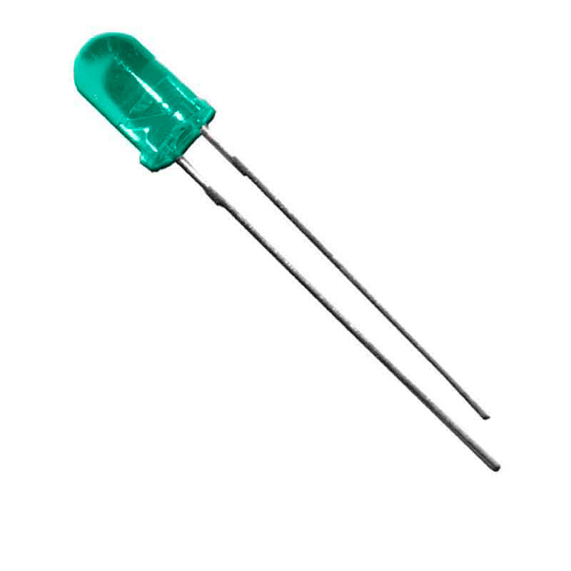 

Diodo led azul 5mm (manualidades) alta luminosidad 4,8v - Molgar