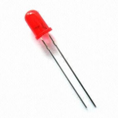 OEM Diodo Led Rosso 5mm 624mcd Alimentazione 2-3v 45Âº Ht504surd Led Rosso5