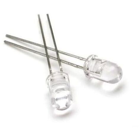 DIODO LED TRANSPARENTE 5MM