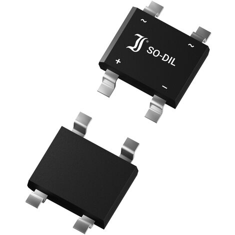 Diotec B250S2A-SLIM Brückengleichrichter SO-DIL SLIM 600 V 2 A