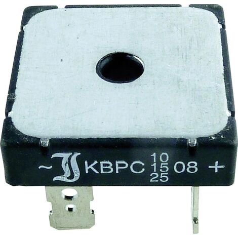 Diotec KBPC10/15/2504FP Pont redresseur KBPC 400 V 25 A Monophasé S79105