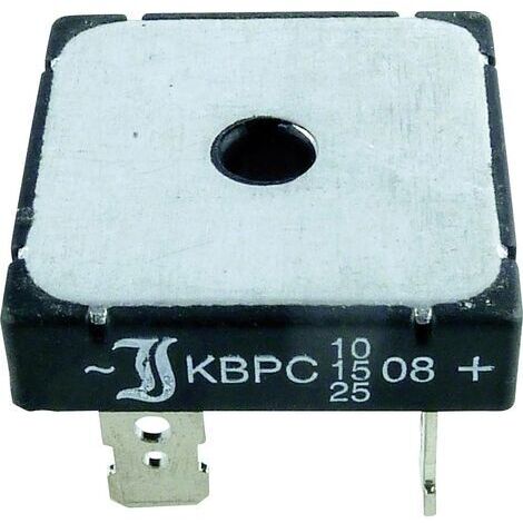 Diotec KBPC10/15/2506FP Pont redresseur KBPC 600 V 25 A Monophasé S79936