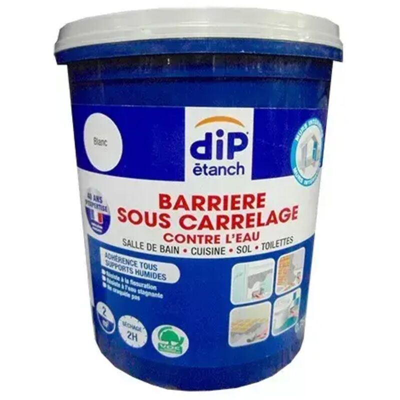 Dip Barrière sous carrelage Blanc 0,75 l