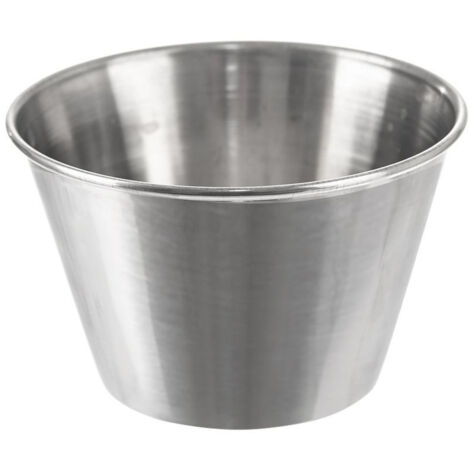 Dip-Saucenschale aus Stahl 9,5 cm, 240 ml