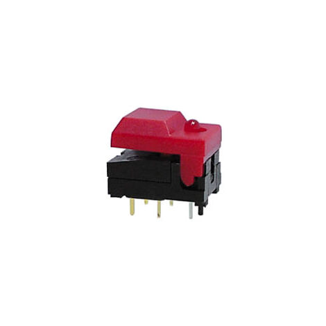 dip switch "digitast" nero - led verde