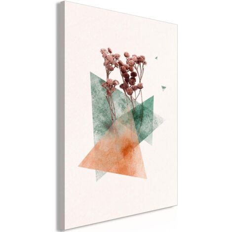 Dipinto - Fiore modernista (1 pezzo) verticale
