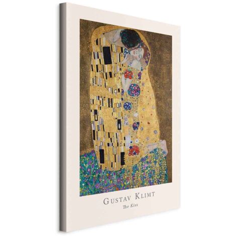 Dipinto - Gustav Klimt - Il bacio (1 pezzo) verticale
