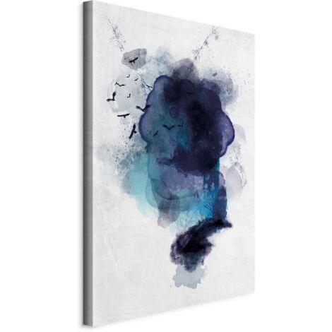 Dipinto - Memoria Blu (1 parte) verticale