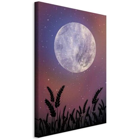 Dipinto - Notte in campagna (1 parte) verticale