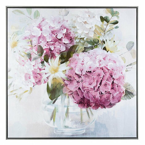 Dipinto Olio con Cornice Crown P2314-1 82.5x82.5 cm in Stampa su Tela