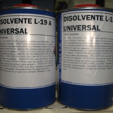 DIPISTOL disolvente universal l-19a jaber 1l , 0UNIDADES , DIPISTOL disolvente universal l-19a jaber 1l , 0UNIDADES