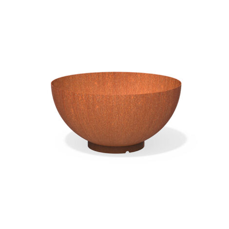 Dipott Pflanzschale Bocca rund aus Corten-Stahl Pflanzgefäß Ø 100 cm